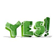 cartoon yes symbol N16