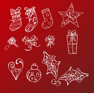 Christmas doodles N23