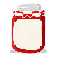 cartoon jar of preserve N4
