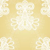 Seamless Ornate Pattern (Vector) Hand Drawn Texture N151