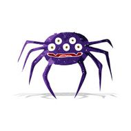 cartoon halloween spider N14