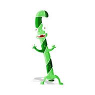Cartoon Dancing Christmas Candy Cane N28