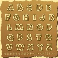 EXTRUDED FONT