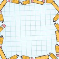 Cute Back to school background N2