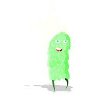 Cartoon monster N221