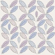 Seamless feathers pattern