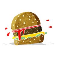 Cartoon Burger N26