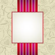 beige background with hand draw hearts N2