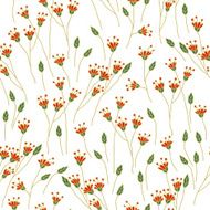 seamless summer flowers