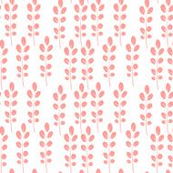 vector seamless pattern with leaves N11