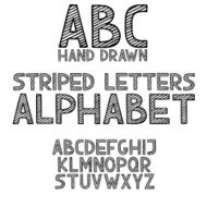 Blackboard chalkboard Chalk hand draw doodle abc alphabet grunge scratch N2