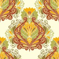 Seamless Ornate Pattern (Vector) Hand Drawn Texture N152