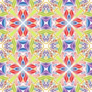 Seamless Ornate Pattern (Vector) N4