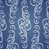 Seamless Ornate Pattern (Vector) Hand Drawn Texture N153