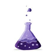 cartoon science chemicals N13