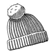 Bobble Hat Drawing