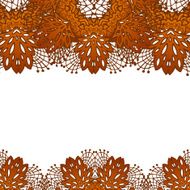 chocolate flower lace pattern N3