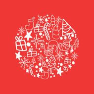 Festive Christmas background N5