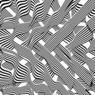 abstract black and white wave stripe pattern background N3