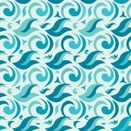 Seamless pattern with swirls N4