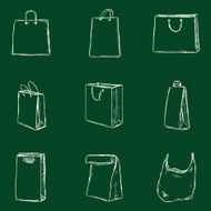 Vector Shopping Bags Icons
