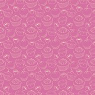 Seamless pattern with sweets N16