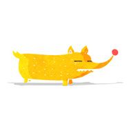 cartoon funny little dog N28