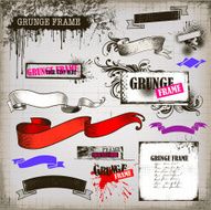 Grunge Banners design