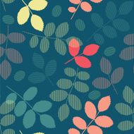 Leaf seamless pattern background