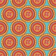round tribal patterns
