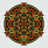 Bright Symmetric Pattern