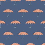 Seamless pattern with umbrella&#039;s