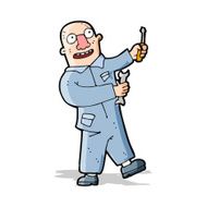 Cartoon Mechanic N28