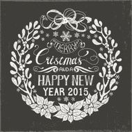 Christmas Wreath Card