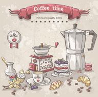 coffee with the Turks cup pot