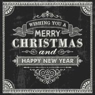 Christmas Blackboard Sign