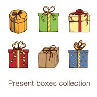 Present boxes collection N10