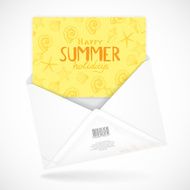 Postal Envelopes With Greeting Card N2