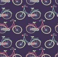bicycles seamless pattern N5
