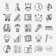 doodle business icon N16