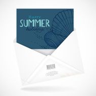 Postal Envelopes With Greeting Card N3