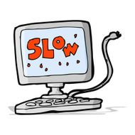 cartoon slow computer N13