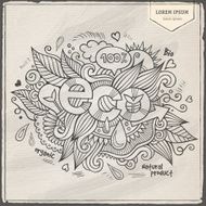 Eco hand lettering