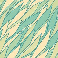 abstract green and yellow leaves