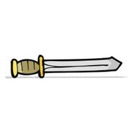 Cartoon Sword N134