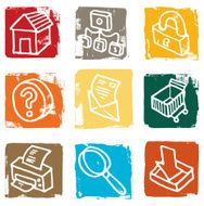 Internet icons and ordering online