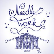 needlework knitting