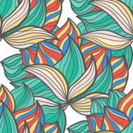 Abstract seamless hand-drawn pattern N77