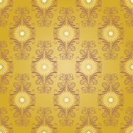 Seamless background - Ornate motif