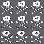 Skull background